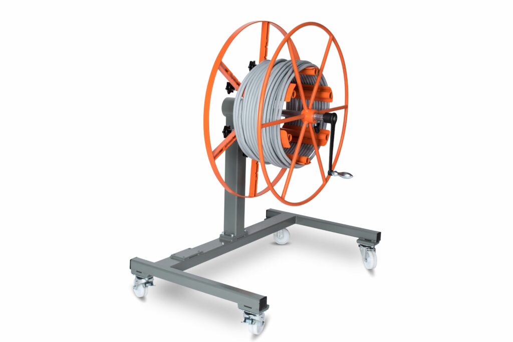 - Dux Taeller - MESSROL 1000 rahmenmittig - Messrol 1000RM komplet manual afruller/opruller